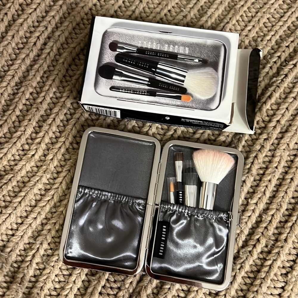 Bobbi Brown mini brush collection used